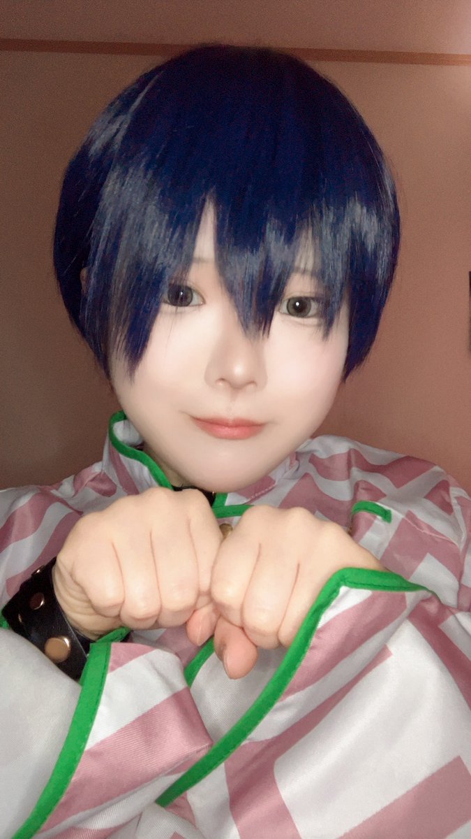 aocs_1's tweet image. 実は昨日宅ｺｽキメたよ💚🐶