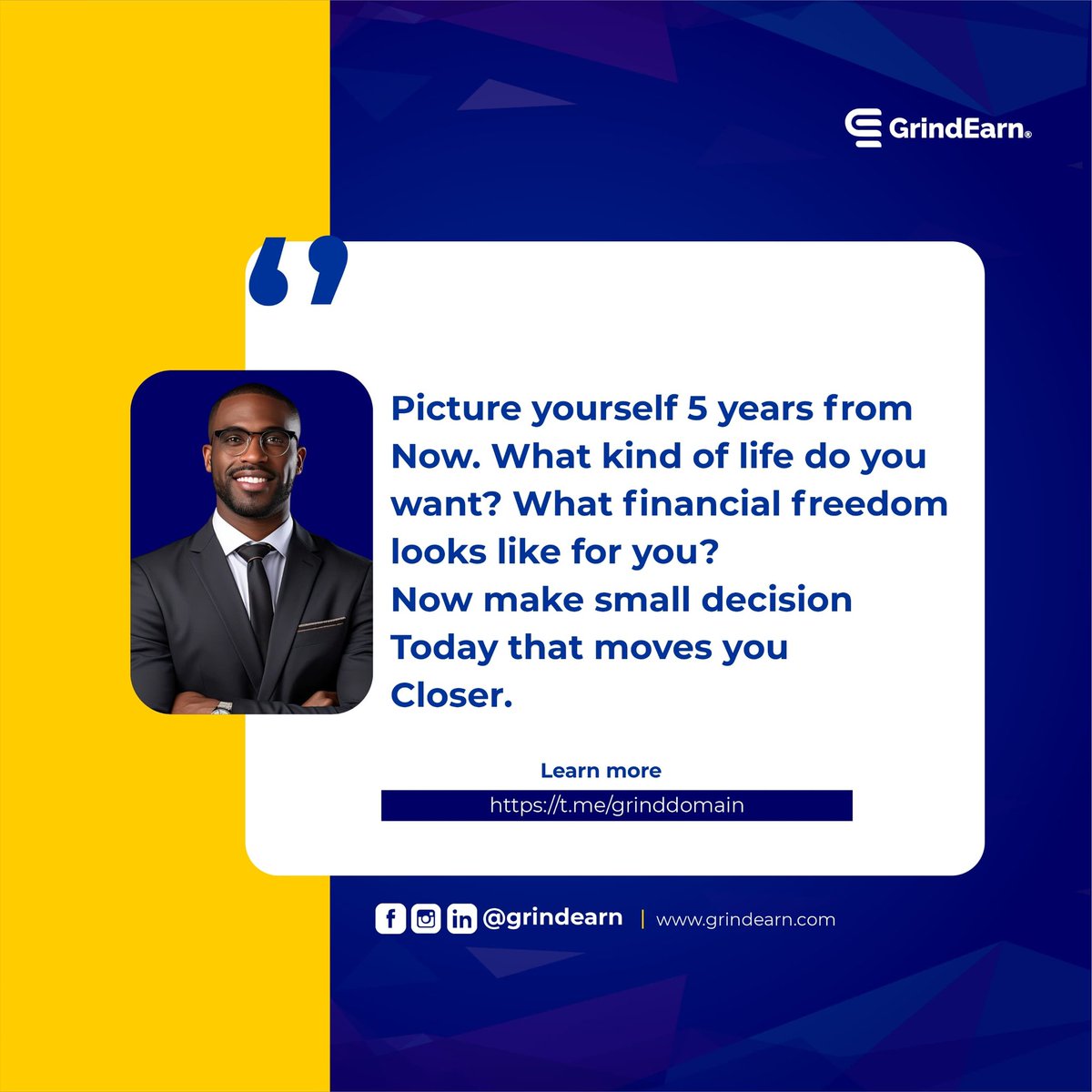 What does your dream life looks like ?

Take action that'll create the life you want. 📍📍📍

<a href="/GrindEarn/">grind_earn</a>
@MondayMotivation
@FinancialFreedom