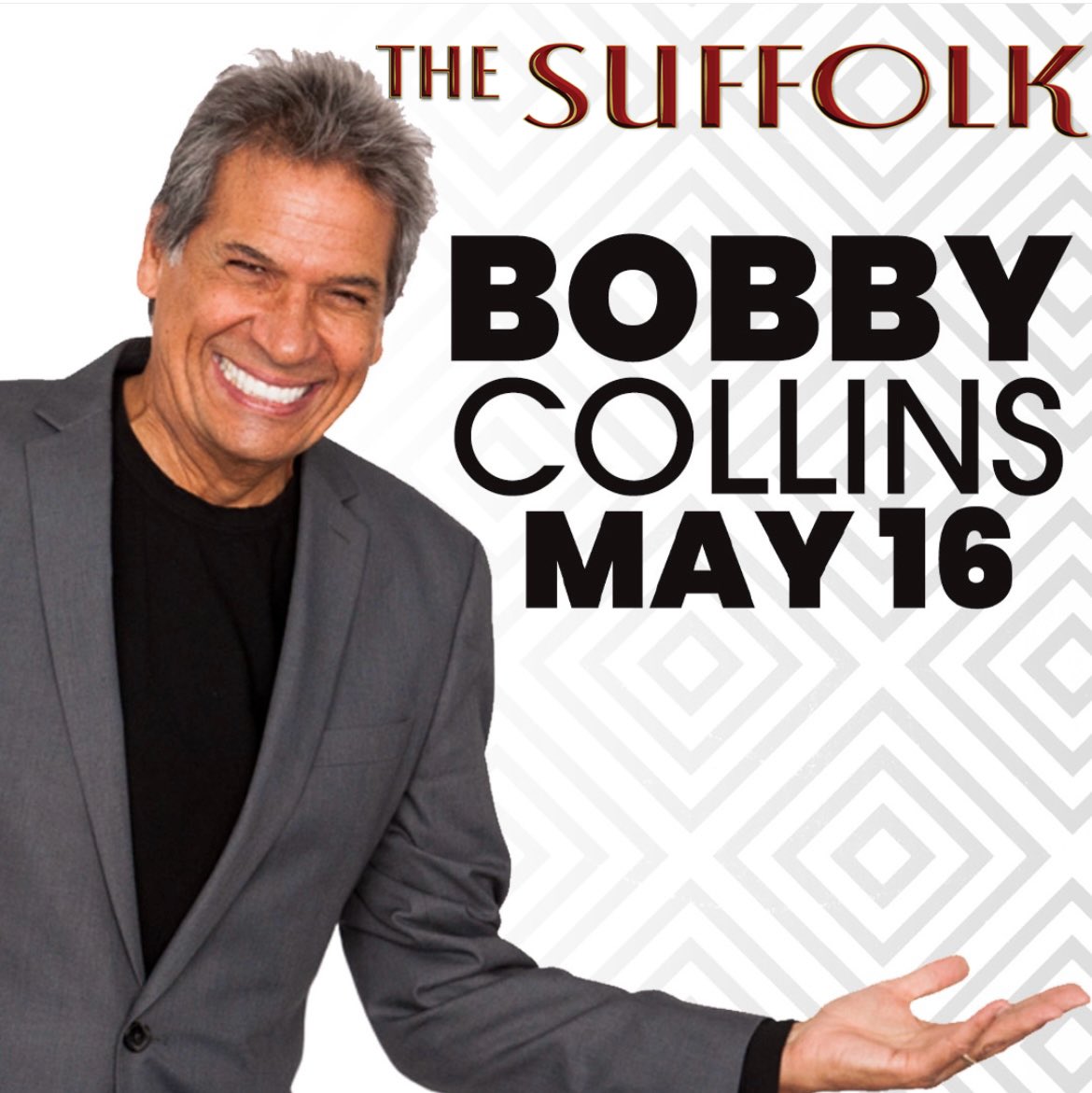 bobbycollins's tweet photo. Hey #riverhead #newyork I will be performing at the The Suffolk Theatre Friday May 16th. Come out and have some fun because I have alot to talk about!!!
.
.
.
.
.
#bobbycollins #bobbycollinscomedian #comedian #standupcomedy #newyorkcomedian #riverheadny #comedylife #share https://t.co/Akoqu4Fm0t