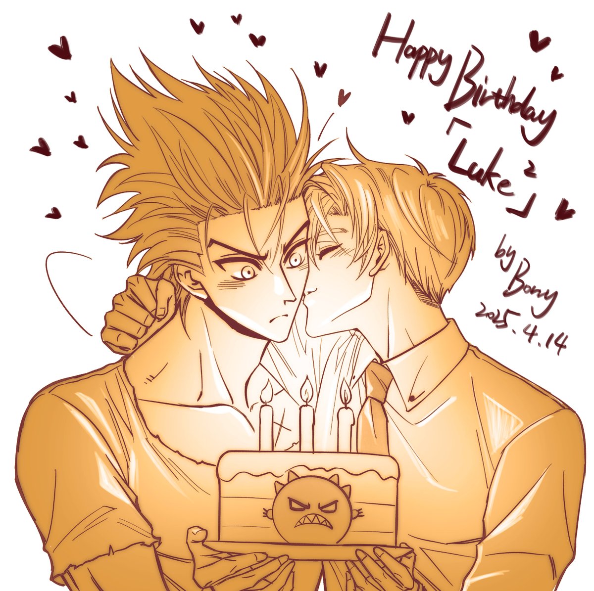 borry666's tweet photo. Happy Birthday to Luke²！😊😘🥰 https://t.co/00ziKI3xGy