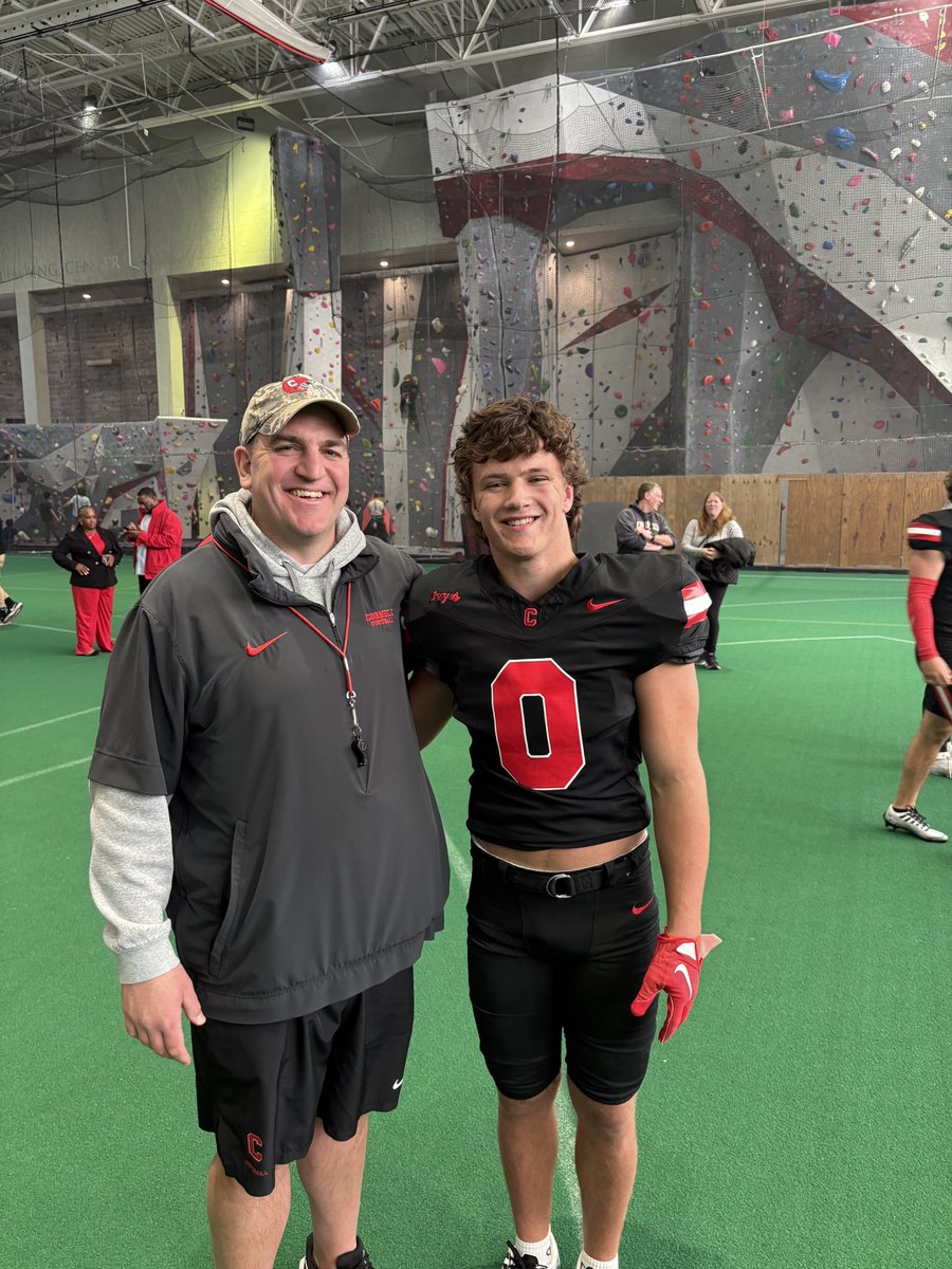 Owen Yorke (@owen_yorke07) on Twitter photo Had a Great time at Cornell this weekend. Thank you to Coach Ursin and Coach dittman for the hospitality!
<a href="/CoachJDittman58/">Jeff Dittman</a> <a href="/TerryUrsin/">Terry Ursin</a> <a href="/DanSwanstrom/">Dan Swanstrom</a> <a href="/WWSFB/">Wheaton-Warrenville South Football</a> <a href="/ybnate/">Nathan Weibye</a> <a href="/sean_norris_/">Sean Norris</a> <a href="/EDGYTIM/">Timothy “EDGYTIM” OHalloran</a> Had a Great time at Cornell this weekend. Thank you to Coach Ursin and Coach dittman for the hospitality!
<a href="/CoachJDittman58/">Jeff Dittman</a> <a href="/TerryUrsin/">Terry Ursin</a> <a href="/DanSwanstrom/">Dan Swanstrom</a> <a href="/WWSFB/">Wheaton-Warrenville South Football</a> <a href="/ybnate/">Nathan Weibye</a> <a href="/sean_norris_/">Sean Norris</a> <a href="/EDGYTIM/">Timothy “EDGYTIM” OHalloran</a>