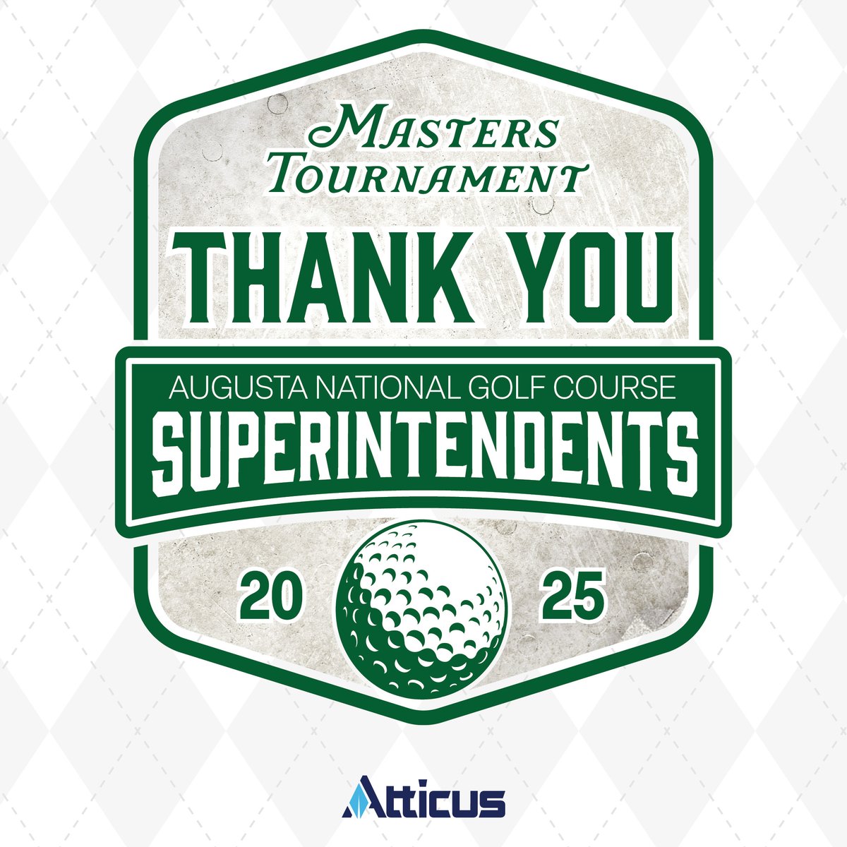 Congratulations to the Augusta National Golf Course Superintendents on a successful 2025 Masters Tournament! Thank you for your hard work and dedication to serving the golf community. #themasters