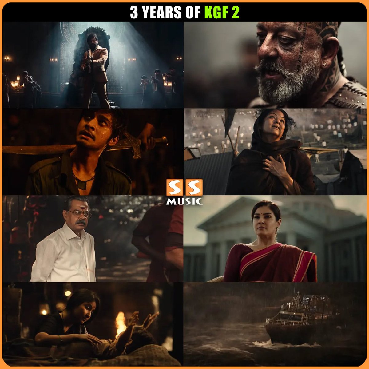 SSMusicTweet's tweet photo. Celebrating 3 Years of the Masterpiece #KGF2 💥
.
@TheNameIsYash @SrinidhiShetty7 #PrashanthNeel @RaviBasrur #Yash #Srinidhishetty #3YearsofKGF2 #KGF2 #SSMusic https://t.co/RGcpMvIOEg