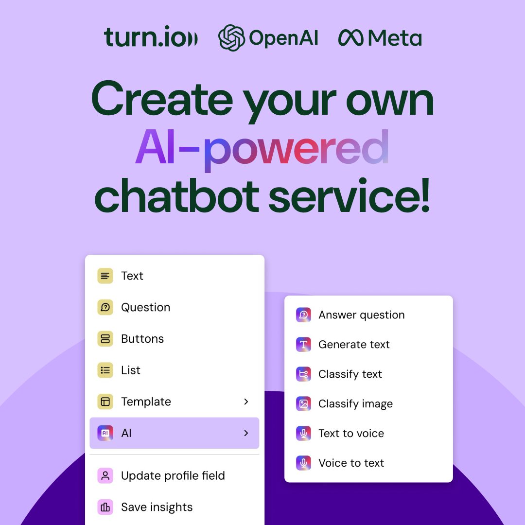 AI is revolutionising digital communication by making complex tasks seamless and efficient. At Turn.io, we’ve been piloting AI for over a year, refining models and gathering insights to create meaningful, scalable solutions and we’re excited to now offer AI