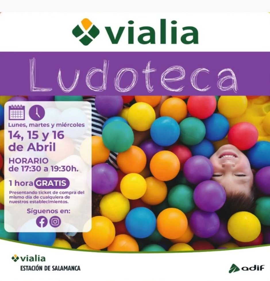 Estos días estaremos jugando en <a href="/VialiaSalamanca/">CC Vialia Salamanca</a> estáis todos invitados