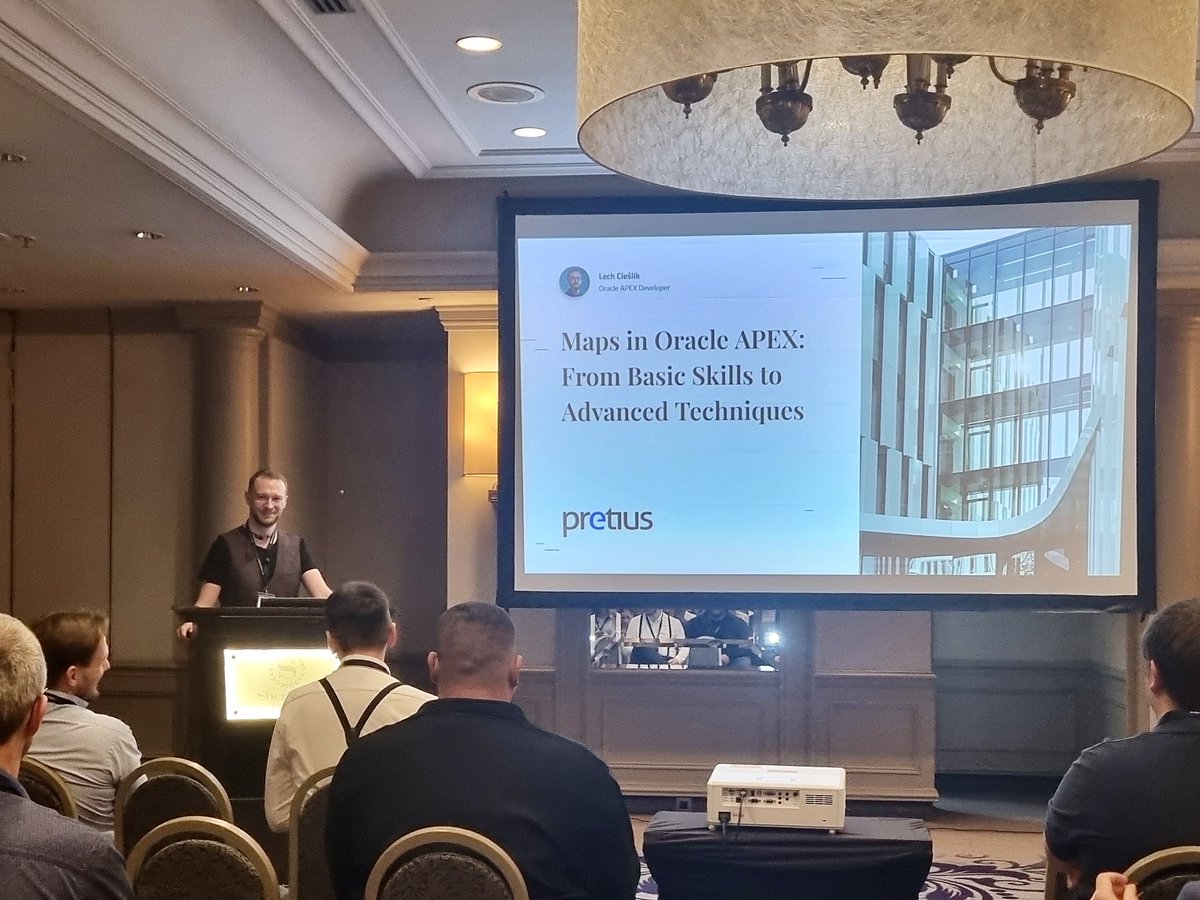 Lech Cieślik (@cieslik_l) on Twitter photo Had a great time at the <a href="/APEXAlpeAdria/">APEX Alpe Adria</a> conference in Zagreb 🇭🇷 last Friday! It was fantastic to see so many of you at my session about maps 🗺️ in #orclapex. <a href="/AljazMali/">Aljaž Mali</a>, thanks for invitation! Hope to see you all again next year (or even sooner!) 😎
#aaapeks2025 #OracleAce Had a great time at the <a href="/APEXAlpeAdria/">APEX Alpe Adria</a> conference in Zagreb 🇭🇷 last Friday! It was fantastic to see so many of you at my session about maps 🗺️ in #orclapex. <a href="/AljazMali/">Aljaž Mali</a>, thanks for invitation! Hope to see you all again next year (or even sooner!) 😎
#aaapeks2025 #OracleAce