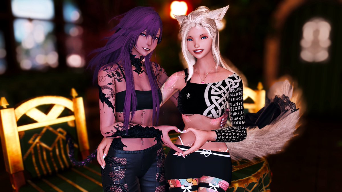 candy_myluv's tweet photo. 🍒 [Candy] Cherrybond 🍒

A pose for two: besties, partners, or anything in between.

Arms around each other, hands forming a heart – soft, sweet, and close.

🫶 Let your bond shine.
https://t.co/JtsVGHBiFT

#FFXIV #Gpose #XIVMods #FFXIVPose #FinalFantasyXIV #EorzeaPhotos #ff14 https://t.co/Iy360BLKgW