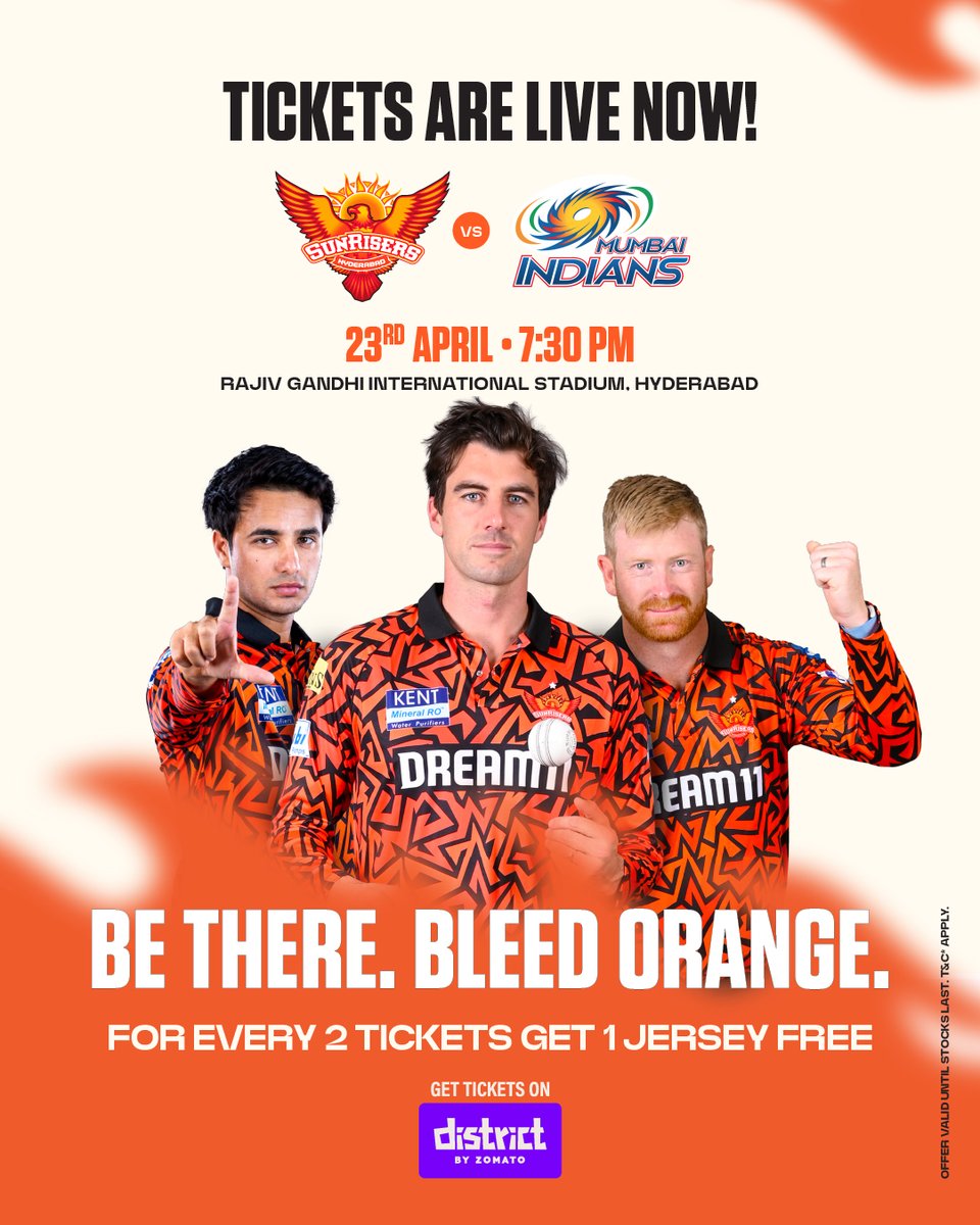 SunRisers Hyderabad tweet media