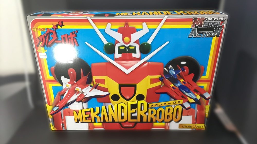 GokinMr's tweet photo. Metal Action Mechander Robo – Packaging Rivelato https://t.co/oDLALJwFkD
#合身戦隊メカンダーロボ #EvolutionToy #mechander #mecha #anime #metalaction https://t.co/6SJRPsOwGe