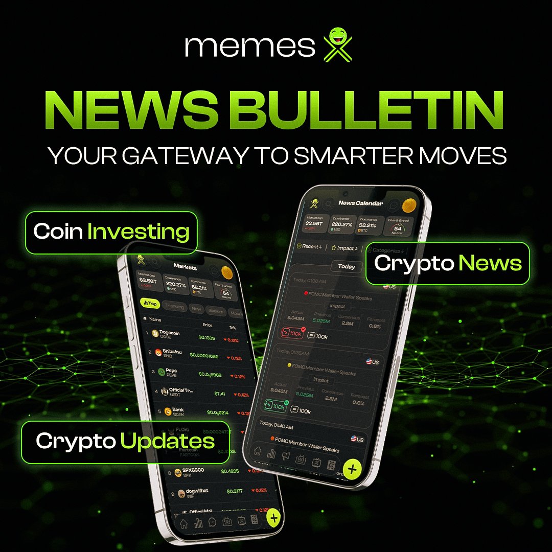 <a href="/SenderTimeST/">ST⚡️</a> Definitely locked in check $MMX great utility app available in app stores, get news and crypto updates.#MMX 

x.com/memesx_officia… 

Ca: Dr12Ec643iLC8esnRqW24fN3ayc4PQbgYs9H7kzypump 

Website/app: memesx.app

🔗 Buy: dexscreener.com/solana/Fw2XUzi…