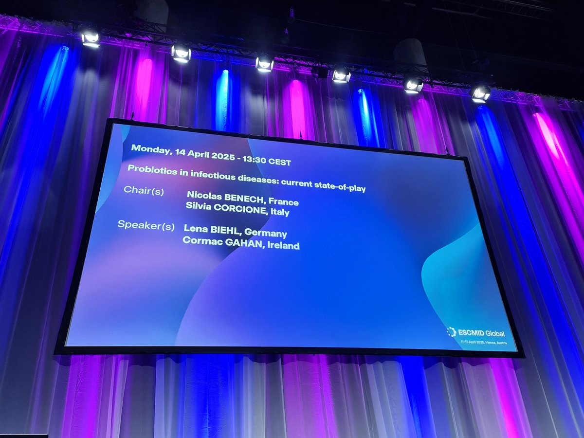 Let's join us Hall 15 to know everything about probiotics in Infectious Diseases !! #ESGHAMI <a href="/EdKuijper2/">Ed Kuijper</a> <a href="/ESCMID/">ESCMID</a>