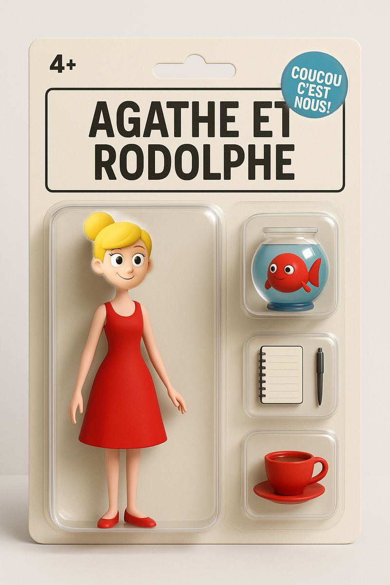 AgatheGazouille's tweet photo. Voilà voilà, Agathe et Rodolphe entament cette semaine dans le vent ! 😆😆 Ça vous plait ? ;)) #ChatGPT #StartPack https://t.co/k1pFPpQq1K