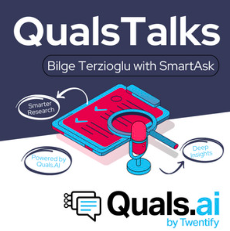 Introducing Our New Podcast: QualsTalks!
We’re diving into the future of qualitative research — QualsTalks unpacks how AI is transforming the way we understand people. 

Spotify: spoti.fi/4jvVKnV

Apple: apple.co/4cPGtwt

Amazon: amzn.to/4igXqAK