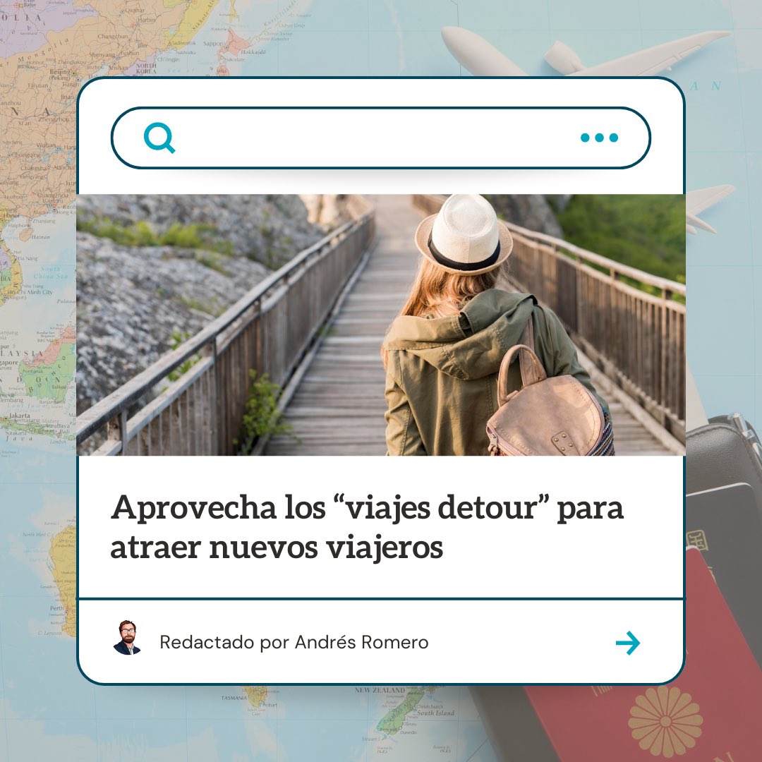 ✈️ ¿Y si redefinimos lo que significa viajar? 🌍

💚En #AsiriMarketing siempre hemos creído que el turismo tiene el poder de transformar, no solo lugares, sino también a las personas ⚖️

ℹ️Leer artículo: asiri.es/viajes-detour/