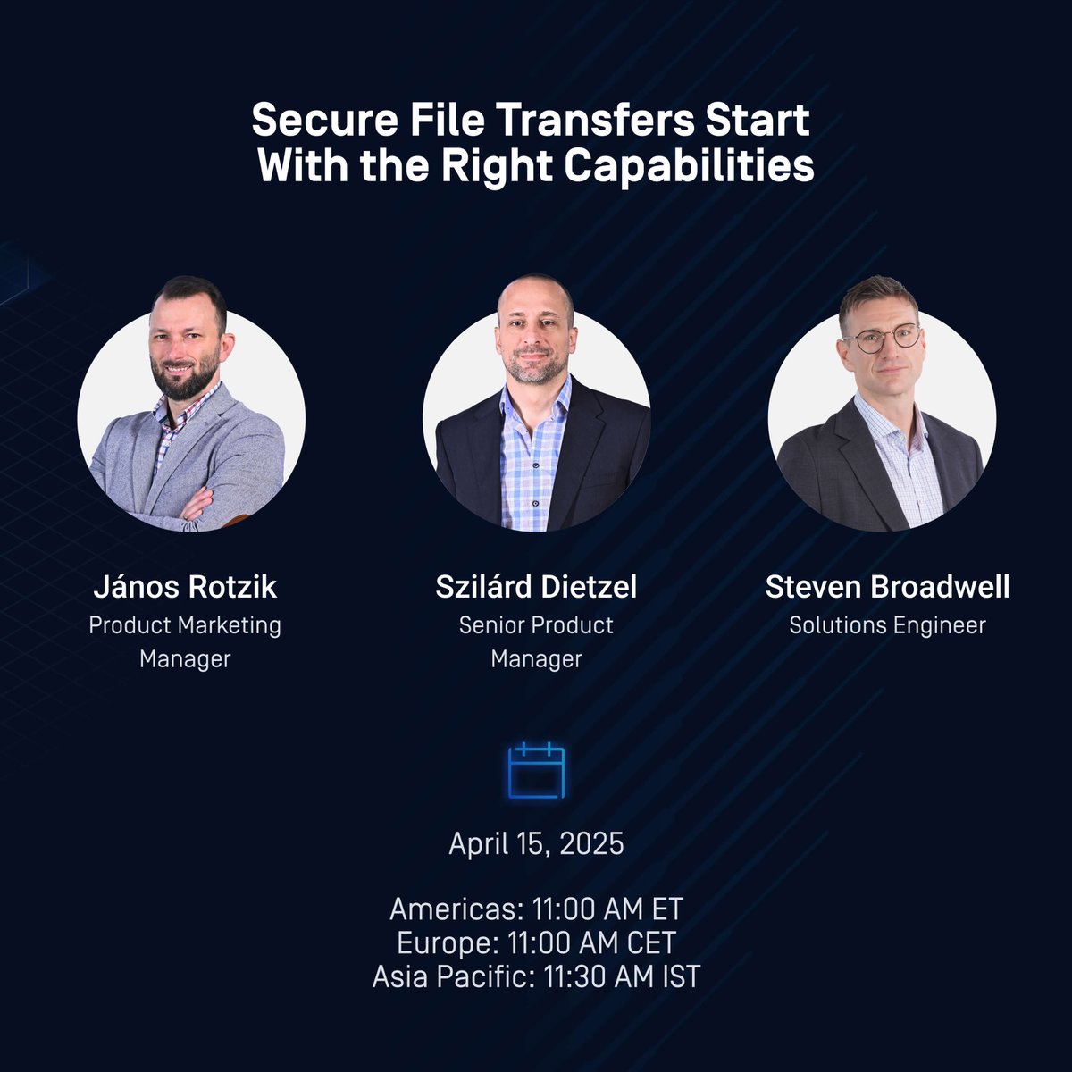 OPSWAT's tweet photo. 🚨 Time is running out.  

On April 15, join OPSWAT experts for a session on the 8 essential capabilities your organization needs to truly secure #filetransfers and protect critical data. 

Register now to take a step toward real protection. https://t.co/Cc57h9BNvx https://t.co/D2yiMVMTH5