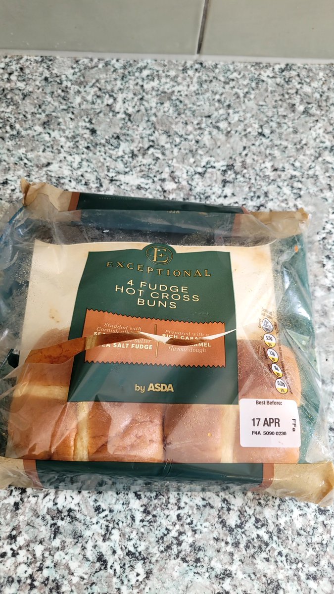 Very brief return to Twitter to let <a href="/nickhillman/">Nick Hillman</a> know about these Fudge Hot Cross Buns from Asda. That is all.