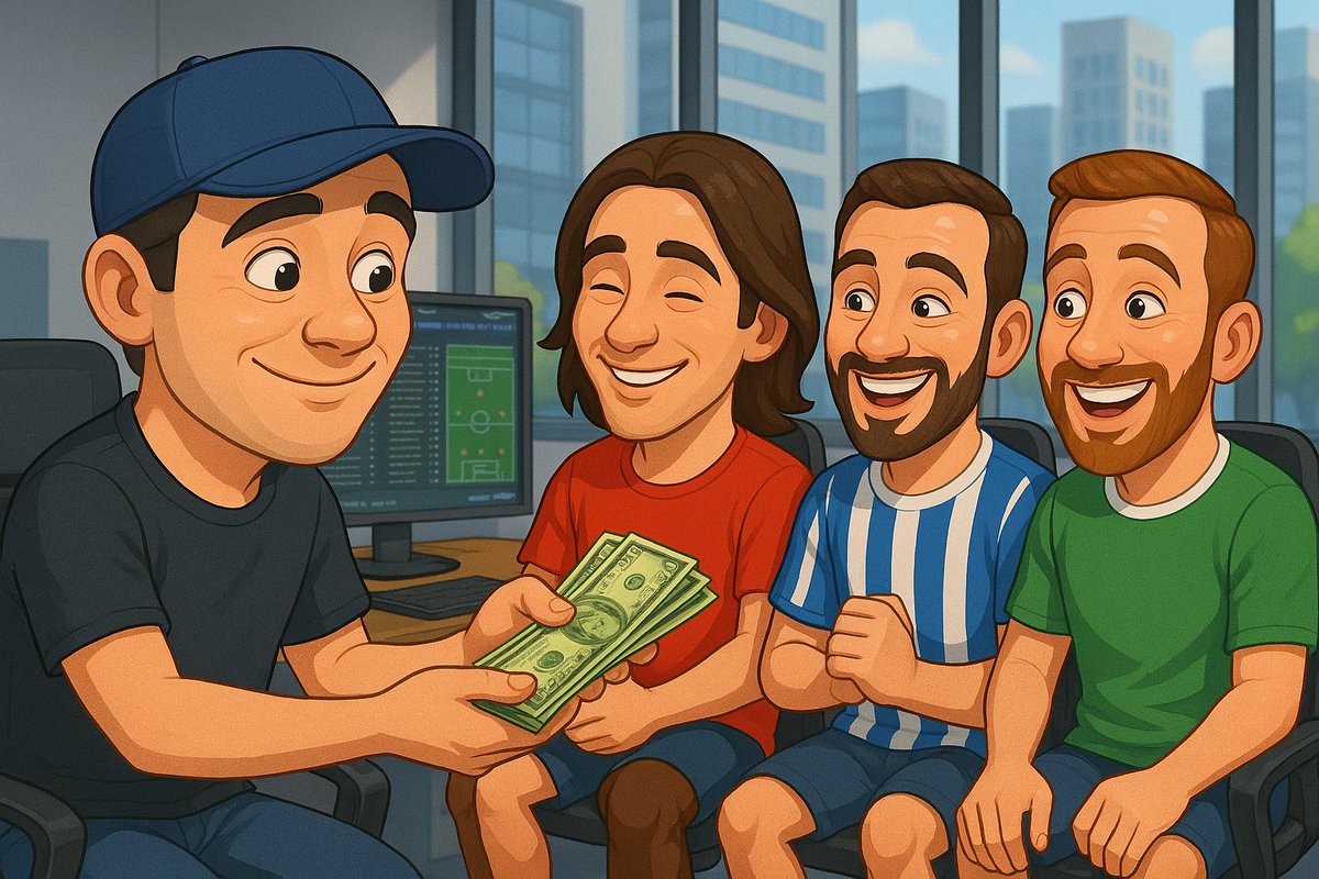 WillyAlbaOK's tweet image. 💸 ¡Gran Sorteo! $150 en Soccerverse (¡seas nuevo o viejo usuario!)

¿Cómo participar?
1⃣ Like y RT
2⃣ Follow @WillyAlbaOK y @soccerverse 
3⃣ Comenta tu nombre de usuario (Si aún no tienes cuenta créala desde acá 👉👉 bit.ly/soccerverse-wi…)

¡Habrá 3 ganadores! 🎁
Cada uno…