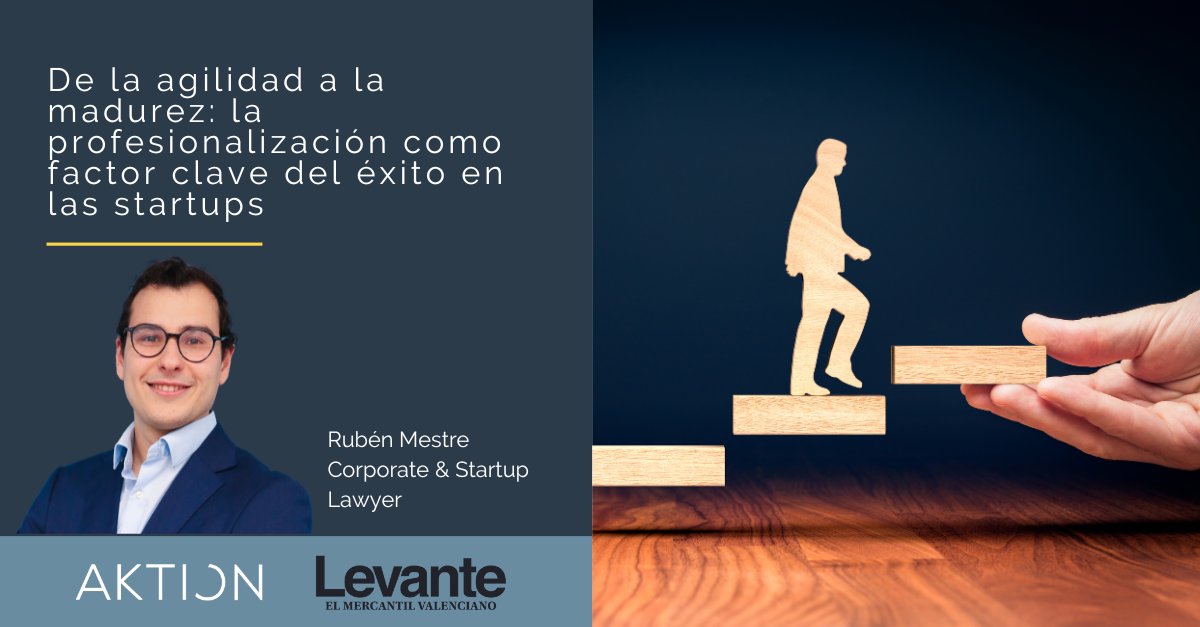 De la agilidad a la madurez: la profesionalización como factor clave del éxito en las startups; el interesante artículo que nuestro compañero <a href="/RubenMestreVi/">Rubén Mestre</a> escribe para el periódico <a href="/levante_emv/">Levante-EMV</a> 
  
👀¡No te lo pierdas!
  
levante-emv.com/economia/activ…