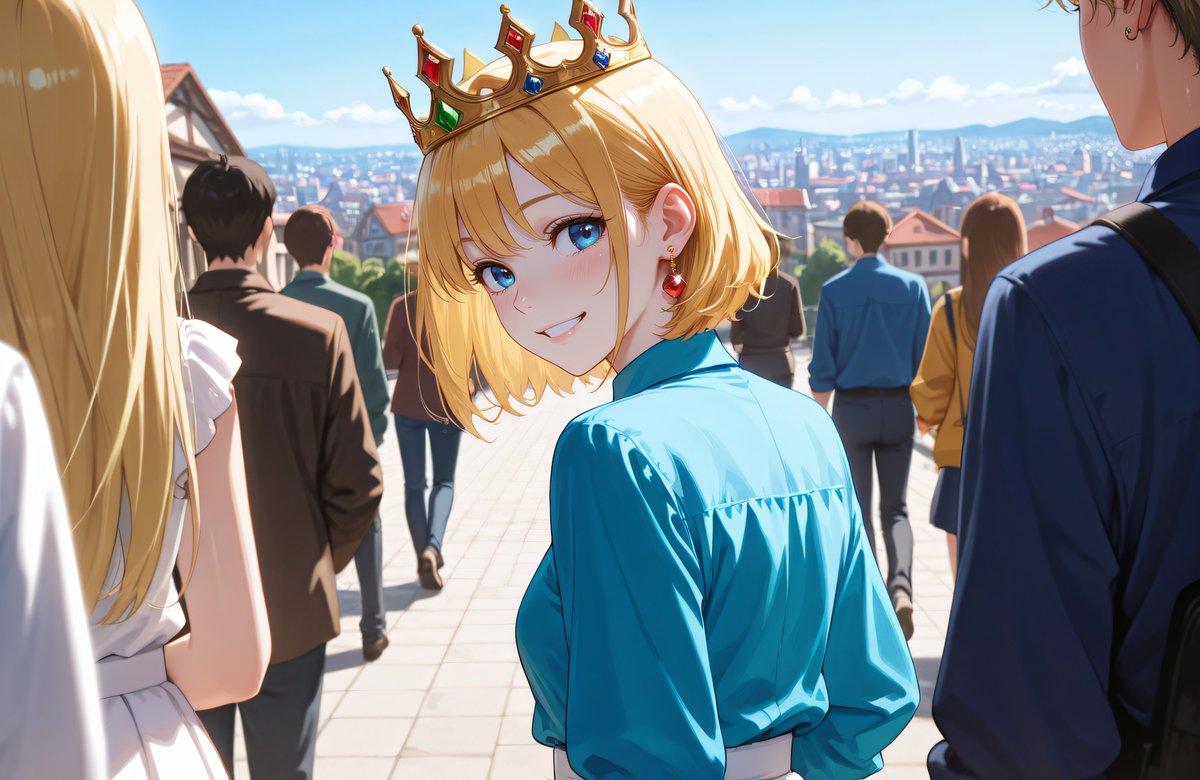 seliseliselia's tweet image. 種族の壁を超えた友達
 王の娘「チョコミントって知ってる?」
 魔王の娘「なにそれ!」(初めての友達)
さて、物語はつづく…かも
#AIイラスト #StableDiffusionWebUIForge #Illustrious 
#魔王の娘 #ファンタジー #幻想