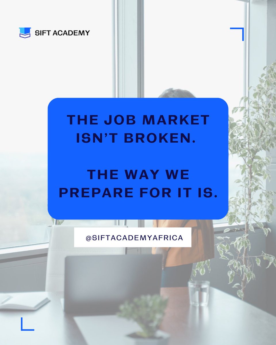 siftacademyafri's tweet photo. Imagine an academy where you don’t just learn, you sift through the noise, sharpen your skills, and step into the workplace ready to thrive.

We’re building that place. And it’s almost here💃🏽 https://t.co/GqXtCdDeHj