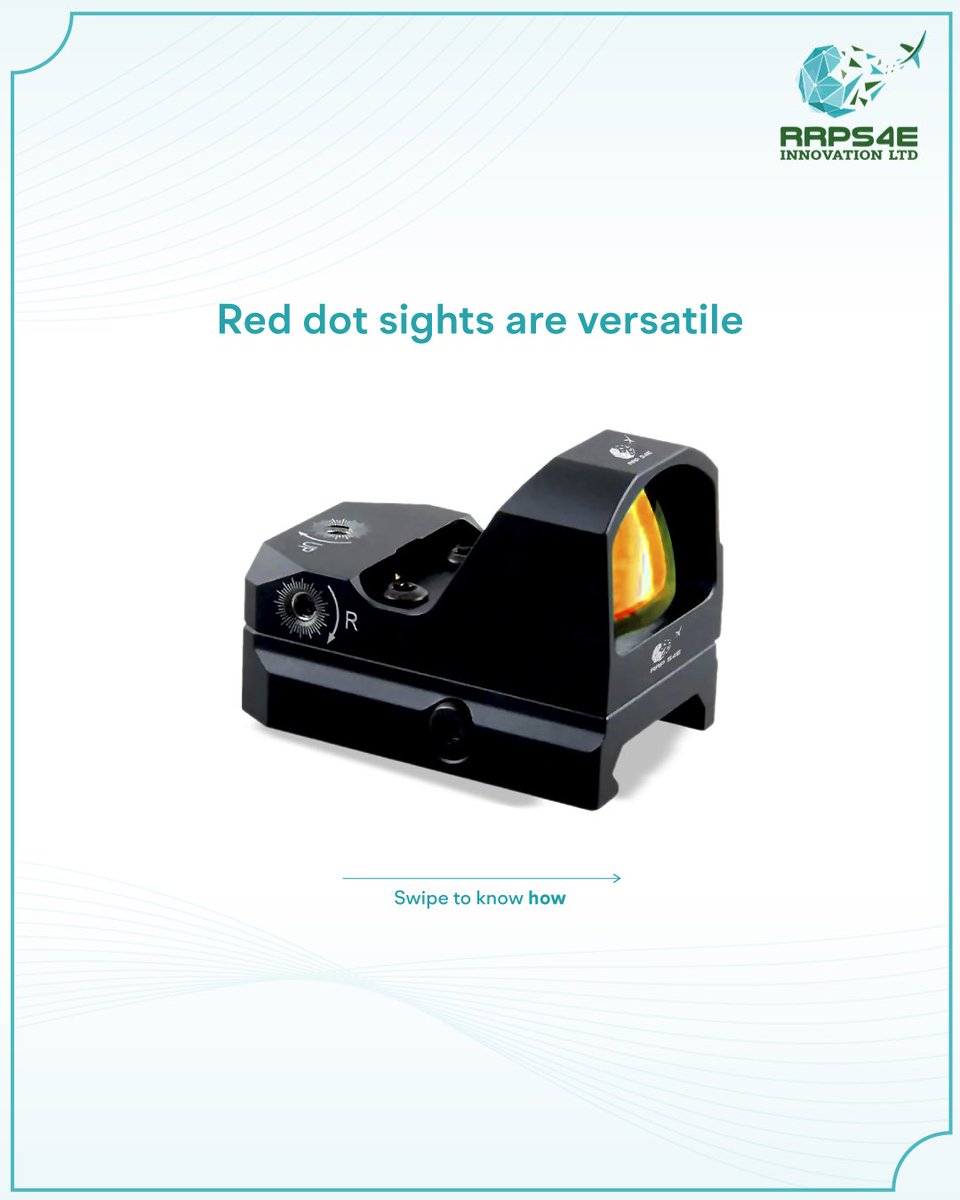 RRPS4E's tweet photo. Lock on with confidence.
Red dot sights offer quick target acquisition and a wide field of view—perfect for everything from self-defense to sport shooting. Just remember: zeroing it in is key.
#RedDotSight #TacticalGear #RRPS4E #TargetAcquisition #ShootingTech #SportShooting https://t.co/pLbjiOOd3s