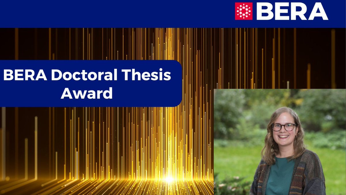 Rees Centre (@reescentre) on Twitter photo 👏🏽 Huge congratulations to <a href="/LucyGBRobinson/">Lucy Robinson</a> on winning the 2025 BERA Doctoral Thesis Award for her dissertation: How does military life shape service children’s identity and school experiences?🏆 👏🏽 Huge congratulations to <a href="/LucyGBRobinson/">Lucy Robinson</a> on winning the 2025 BERA Doctoral Thesis Award for her dissertation: How does military life shape service children’s identity and school experiences?🏆