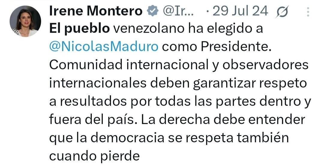 iamleo995's tweet photo. @IreneMontero @LuisaGonzalezEc Hipócrita. https://t.co/QYcF50rkTe