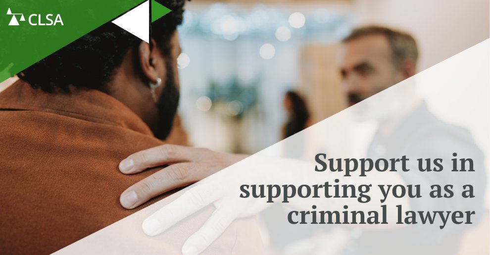 Membership gives you:
- A powerful voice fighting for fair fees
- Exclusive training and CPD opportunities
- A network of dedicated professionals
- Access to expert legal updates and advice
- Discounted books and courses

Join the CLSA today.
#JoinCLSA #LegalAid #Justice  ...