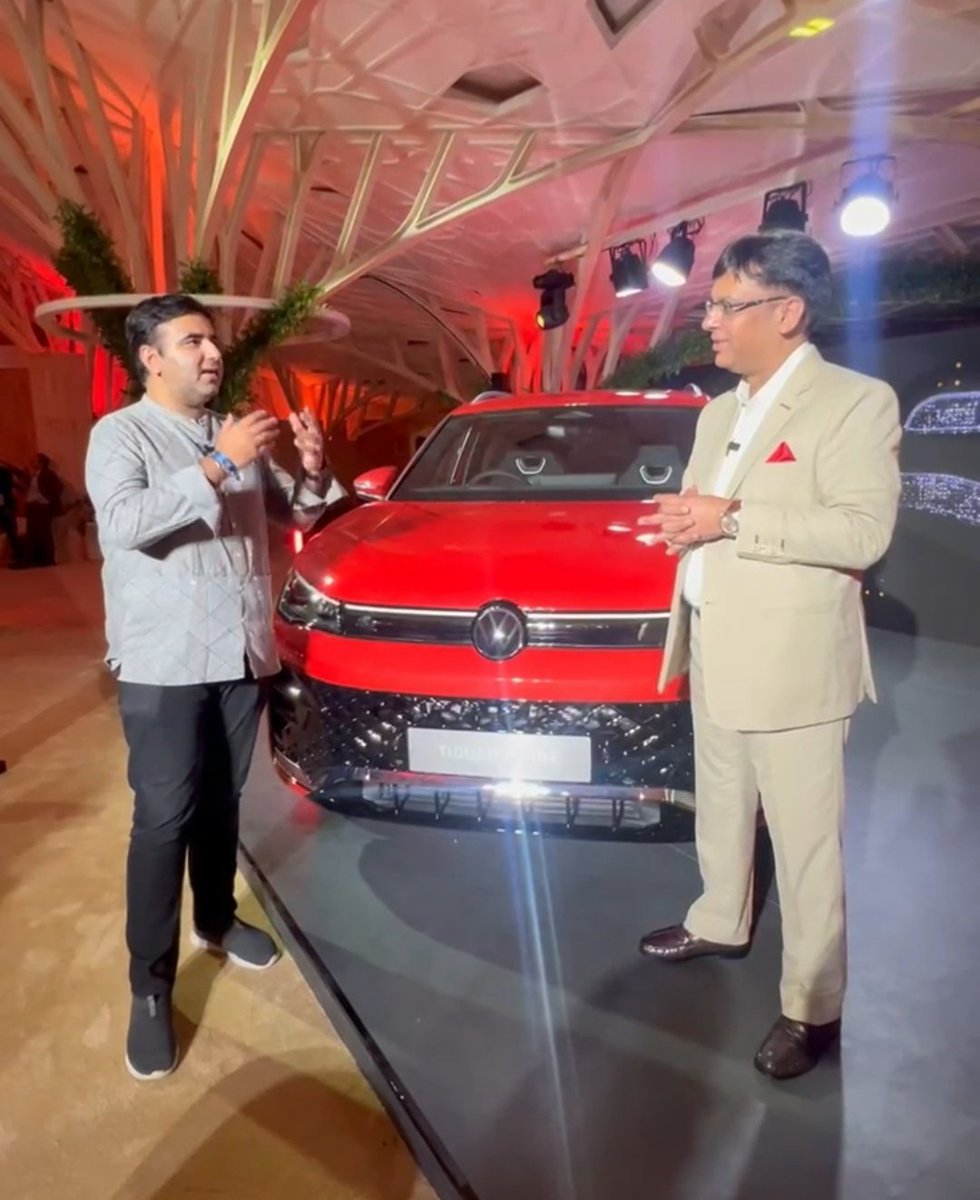 Somnath Chatterjee (@somchaterji) on Twitter photo Great reception to Tiguan R-Line and in the future you can get more such performance focussed cars as well says <a href="/volkswagenindia/">Volkswagen India</a> Brand Director, Ashish Gupta Great reception to Tiguan R-Line and in the future you can get more such performance focussed cars as well says <a href="/volkswagenindia/">Volkswagen India</a> Brand Director, Ashish Gupta