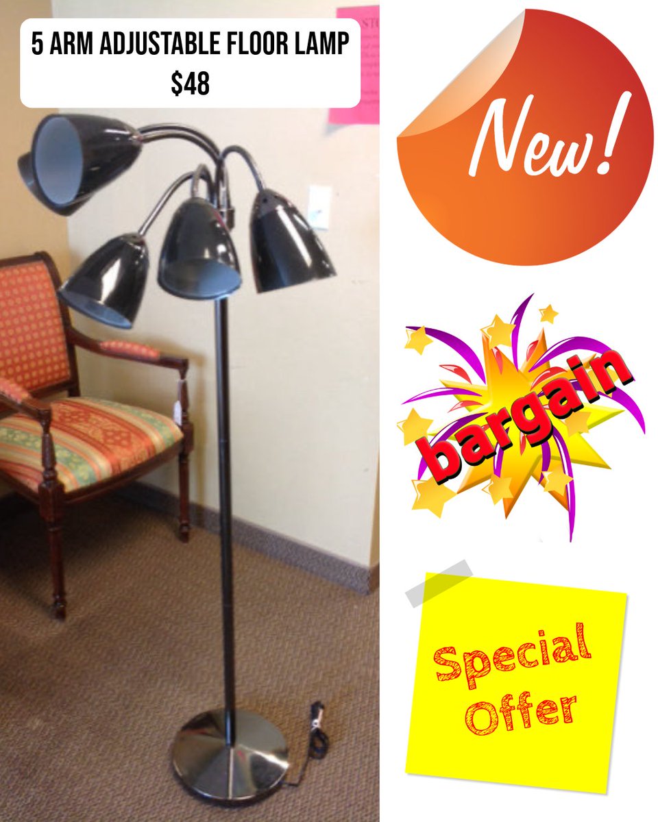 ConsignmentFLA's tweet image. Add bold lighting style without the bold price. Perfect for reading corners, workspaces, or a modern touch in any room.

#HomeStyleFind #LightingDeals #ConsignmentTreasure #EncoreInteriors #AffordableStyle #FloorLampFind #DecorUnder50 #ModernLighting #FurnitureDeals