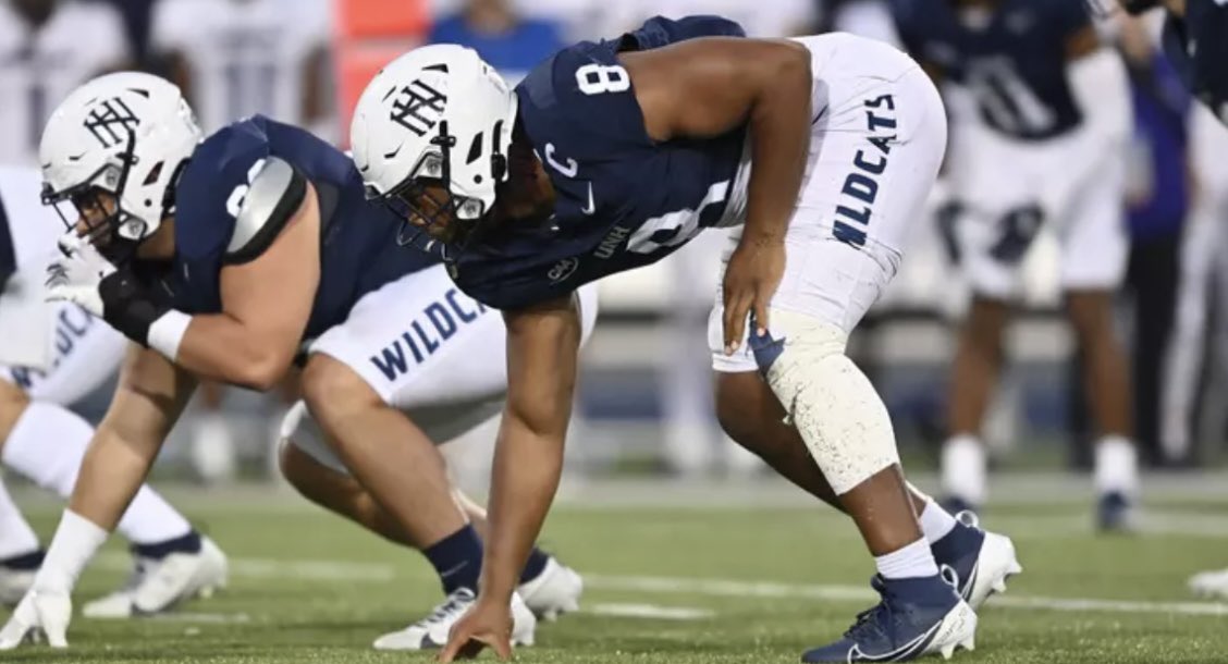 After an amazing conversation on the phone this morning with <a href="/RyanVanSchelven/">Ryan VanSchelven</a>, I’m blessed to announce that I’ve been offered as a D-lineman by the University of New Hampshire! <a href="/CoachThompson_1/">Jaysen Thompson</a> <a href="/OnTopAthletics/">OnTopAthletics Inc📚🏈⚾️</a> <a href="/LCABulldogsFB/">LCA Football</a> <a href="/LCA_Athletics/">LCABulldog Athletics</a>