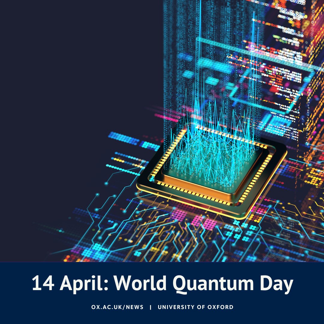 Today is #WorldQuantumDay!

From pioneering algorithms to building the future of quantum hardware, Oxford University is at the forefront of pushing the boundaries of what’s possible with the technology.

Discover some of the breakthroughs we've made in recent times⬇️