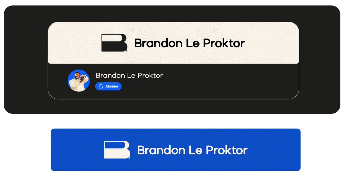 BrandonLKS's tweet image. J&apos;ai travaillé avec StudioVingtDegrés pour la nouvelle DA. Je voulais quelque chose de simple, épuré, à la fois graphique et joli, sans pour autant être trop technologique.

Je suis vraiment content du résultat et j&apos;ai hâte de vous en faire profiter dans les prochaines vidéos !