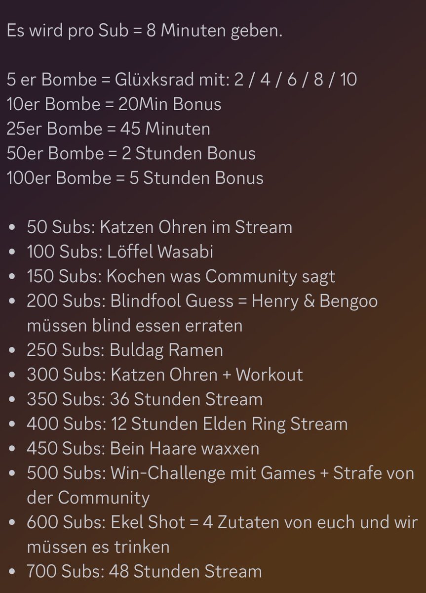 Alle Infos zum beginn des heutigen Subathons, heute Abend 19:30 Giveaway mit <a href="/Nyfter_com/">Nyfter</a> zusammen ❤️