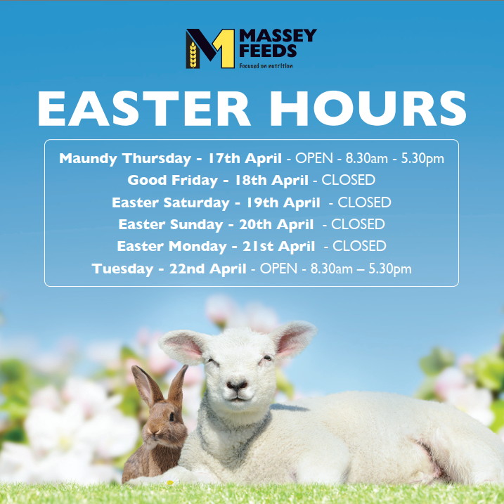🐣 A quick reminder of our Easter Opening Hours this week and next.🐣  We are open until 5.30pm on Thursday for any bag collections and orders and we will be back to normal on Tuesday 22nd April.   #easterweekend #happyeaster