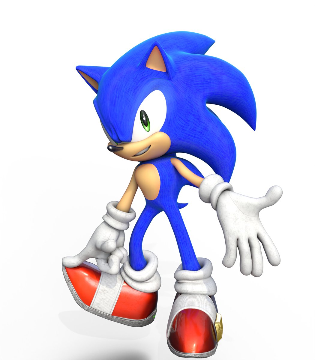 Its your boi's 19th birthday! | Made this last night at 2AM btw 😭, my pc was on LIFE SUPPORT. | Used <a href="/dokatzo/">Dokatzo</a>'s Sonic Render. #SonicTheHedgehog