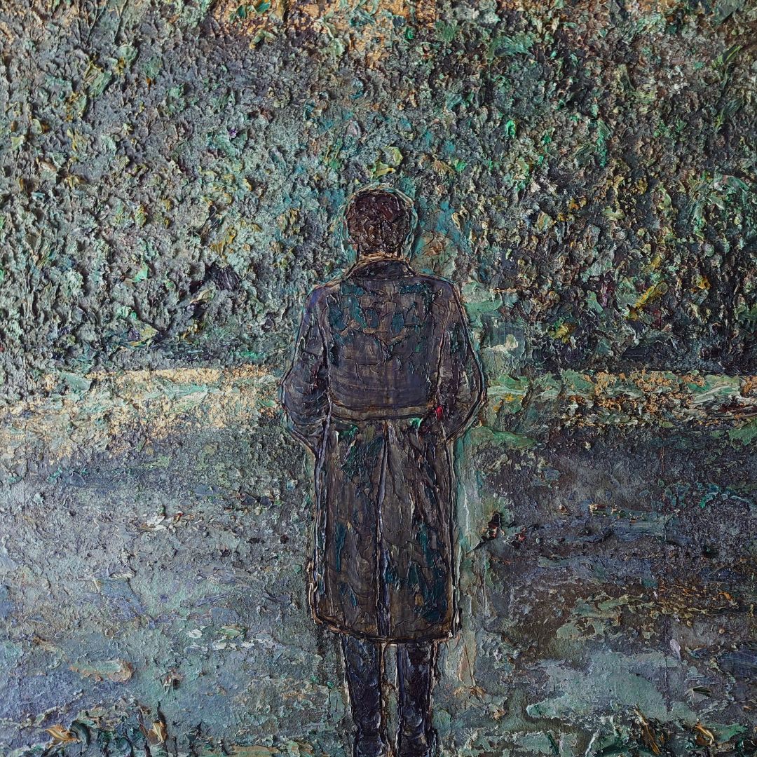 京都・二条城で開催中の「アンゼルム・キーファー：ソラリス」展。自分の現職と元職の美術館でも一点ずつキーファーの平面を所蔵しているが、この規模、二条城という場との葛藤、さすがに圧倒されました。東京・池袋のセゾン美術館（←ご記憶ですか）での日本初のキーファー展がもう30年以上前かあ。