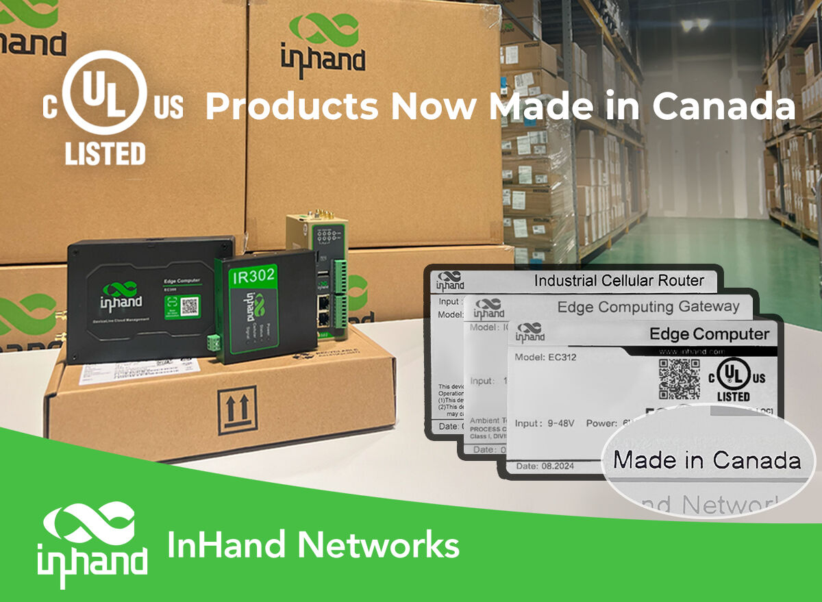 MA_Rugged's tweet image. Big news from the North! #InHandNetworks&apos; #ULCertified IR302 #IndustrialRouter, IG502 edge gateway, and EC312 edge computer are now made in Canada! Faster delivery. Same trusted quality.
Check it out: bit.ly/421M4ur
#EdgeComputing #IndustrialIoT