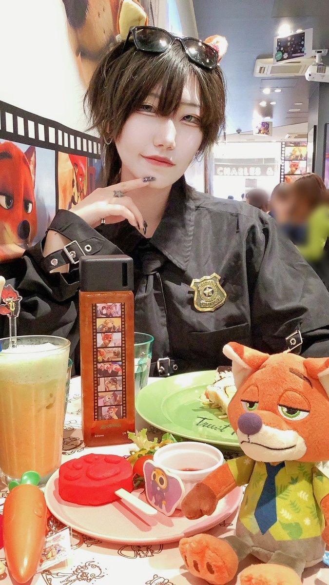 ズートピアOHMYCAFE
相方いつも上手に撮ってくれる📸