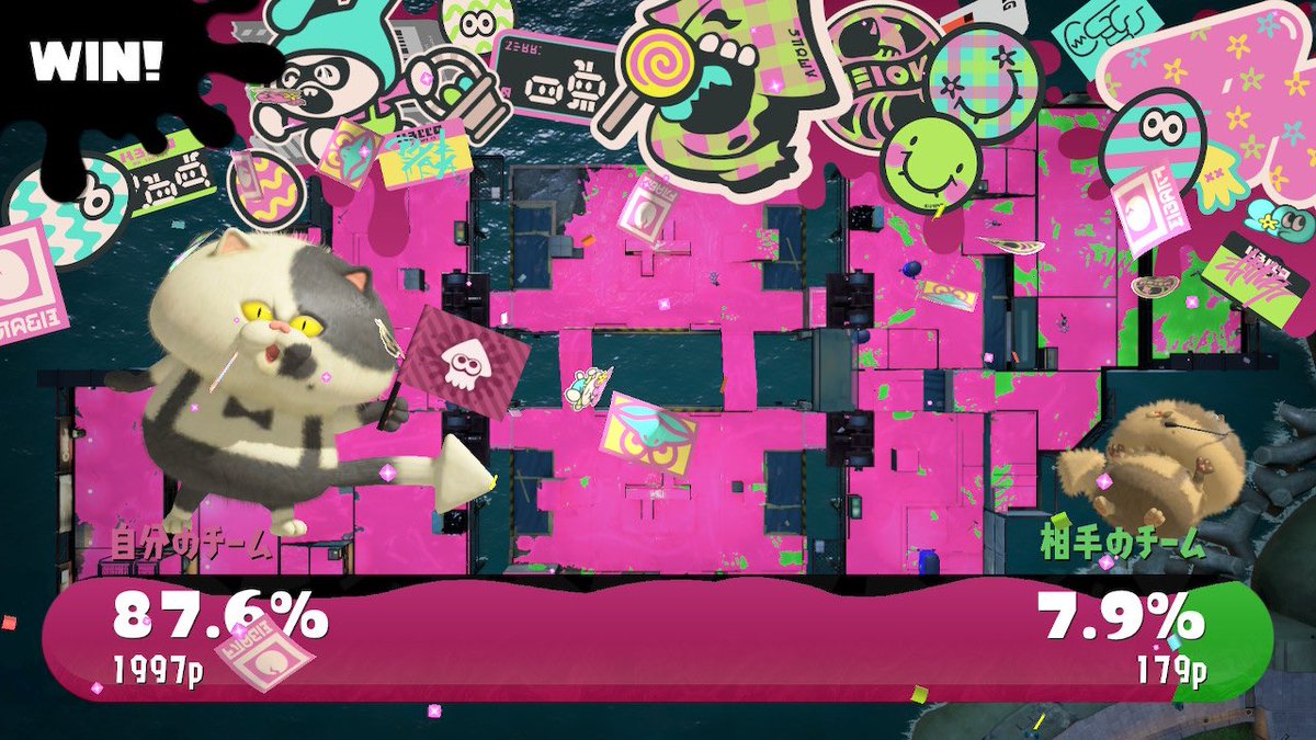amaritozzo's tweet photo. 今フェス最大の圧倒
#スプラトゥーン3 https://t.co/cjVtP02sGJ