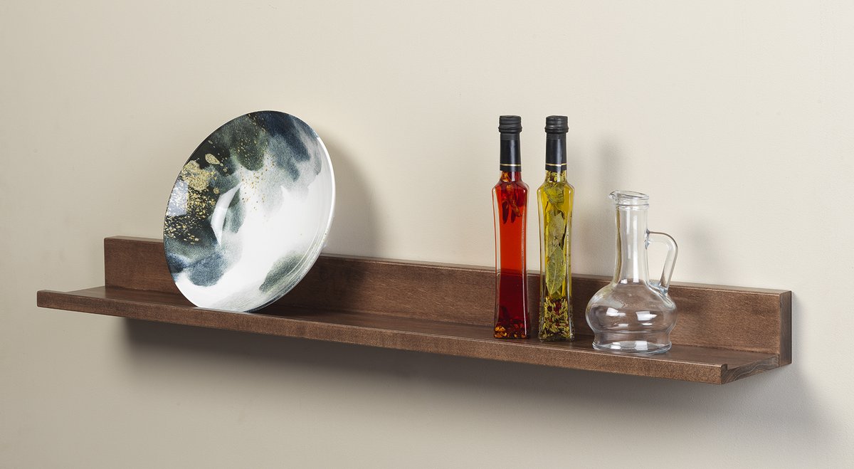 ConestogaWood's tweet image. An L-Style Floating Shelf is a great choice for both functionality and aesthetics. The L-shaped design provides extra support, making it ideal for holding heavier items like dishes, books, or décor. #FloatingShelf #HardMaple #SaddleStain