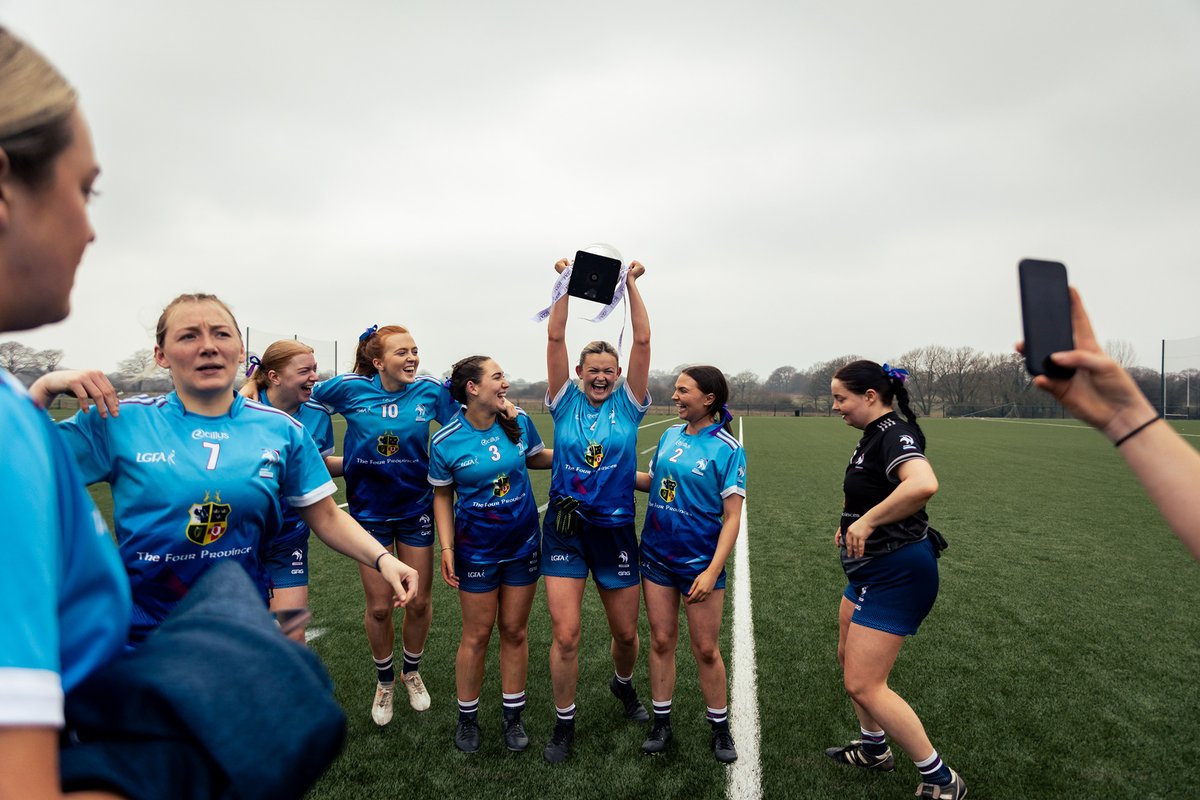“The final was a really tough battle and we were down by a point at half-time so there was some motivational speaking going on. Everyone chipped in and really stepped up that day.”

Captain Karen McLoughlin could not be prouder of our Ladies' Gaelic Football team, who were once