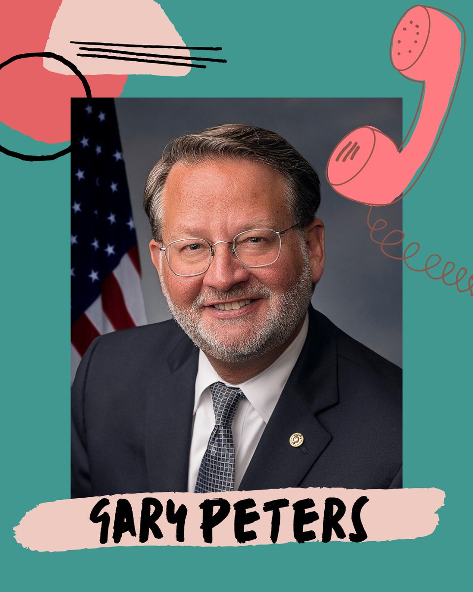 Rising Voices (@risingvoicesaaf) on Twitter photo Michiganders: Call our Senators. Say NO to the SAVE Act. Say YES to accessible democracy.
Gary Peters:
Local Office - (313) 226-6020
Email - senator@peters.senate.gov
Elissa Slotkin:
Local Office - (313) 961-4330
Email - senator@slotkin.senate.gov Michiganders: Call our Senators. Say NO to the SAVE Act. Say YES to accessible democracy.
Gary Peters:
Local Office - (313) 226-6020
Email - senator@peters.senate.gov
Elissa Slotkin:
Local Office - (313) 961-4330
Email - senator@slotkin.senate.gov