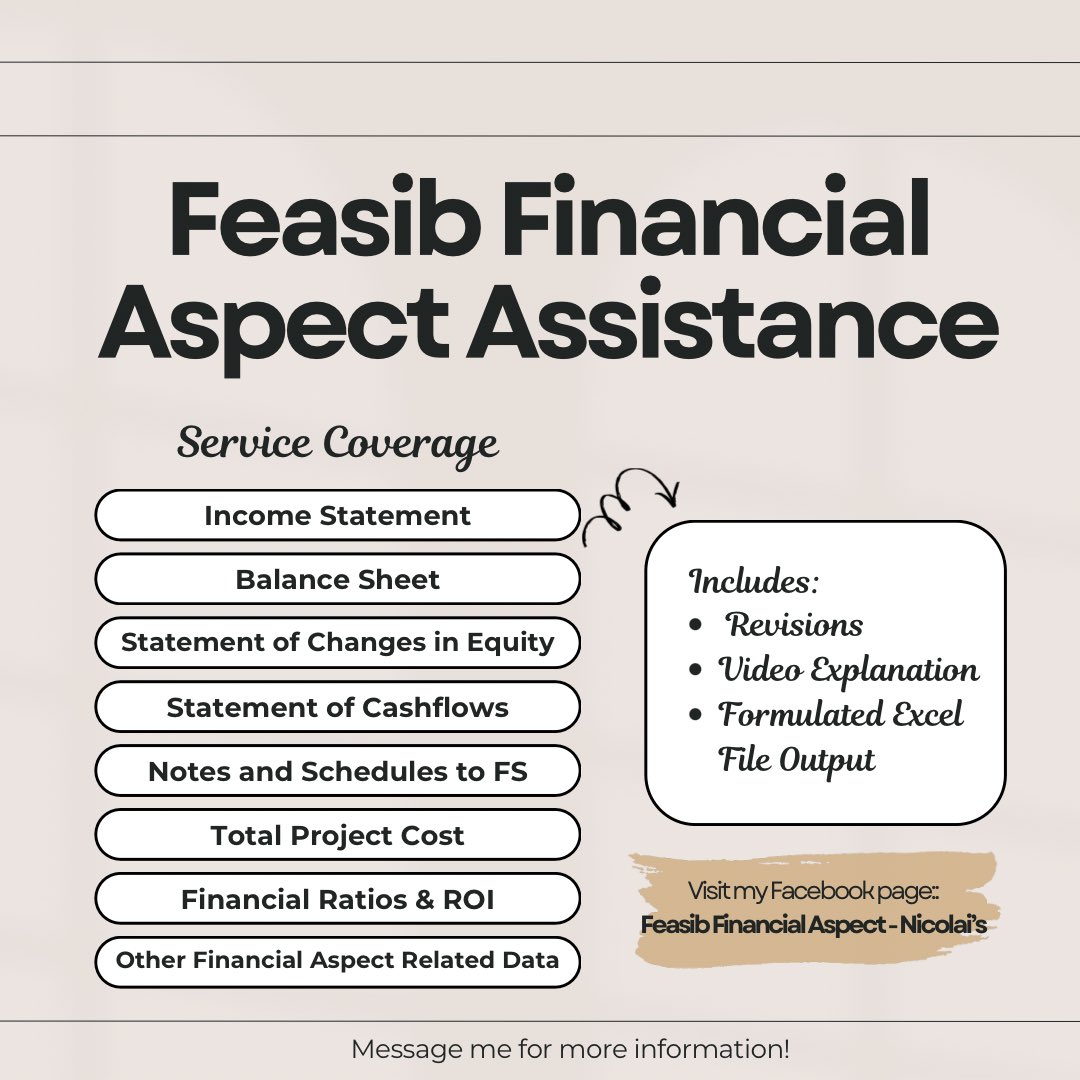 Feasib Financial Aspect (Nicolai's) tweet media