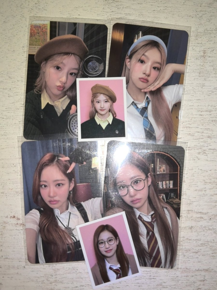 wts lfb ph

Kiss of Life 2024 Season Greetings Haneul &amp; Julie set
₱500 (₱250 per set)
– can do meetups around bacoor/rosario

t. kiof sg2024 poca pc photocard belle natty