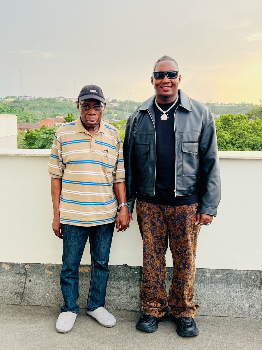 My Father, My Friend and My Guy
His excellency, Chief Olusegun Obasanjo
Father and Son ✌️❤️✌️