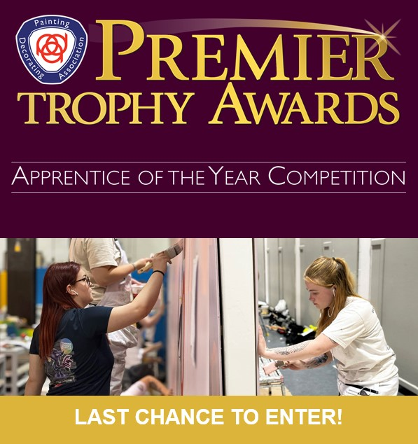 We have limited spaces at our final two heats- Southern Heat - North Kent College 1 May 2025 Welsh Heat - Coleg Llandrillo - 15 May 2025 Don't delay, enter today - 
paintingdecoratingassociation.co.uk/wp-content/upl…