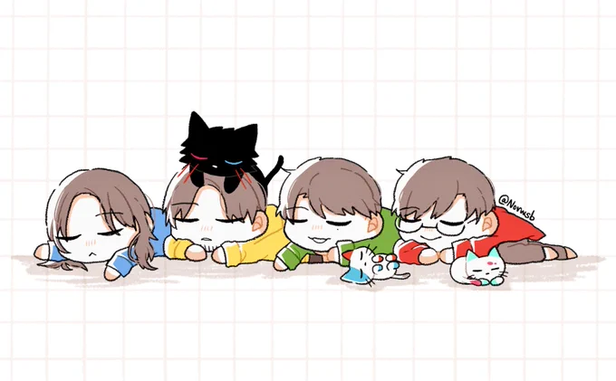 春、ずっと眠いね 