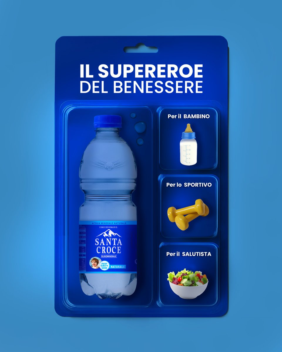 Anche noi travolti dall'ultimo trend 🤣 ma solo per ricordarti che Acqua Santa Croce è adatta per tutta la famiglia e combatte la disidratazione ogni giorno ❤ #acquasantacroce #idratazione