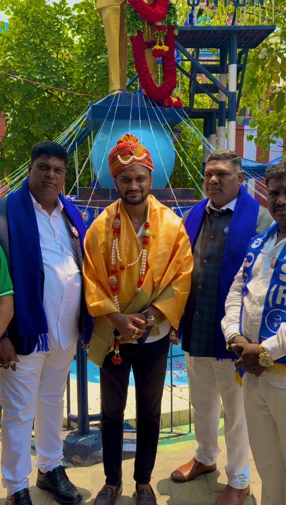 vishgowda25's tweet photo. ಡಾ. ಬಿ.ಆರ್. ಅಂಬೇಡ್ಕರ್ ಜಯಂತಿ ಕಾರ್ಯಕ್ರಮದಲ್ಲಿ ಮುಖ್ಯ ಅತಿಥಿಯಾಗಿ ಭಾಗವಹಿಸಿ ಚಾಮರಾಜಪೇಟೆ ಜನರಿಂದ ಸನ್ಮಾನ ಸ್ವೀಕರಿಸಲಾಯಿತು. https://t.co/QqK4BE4Wfp